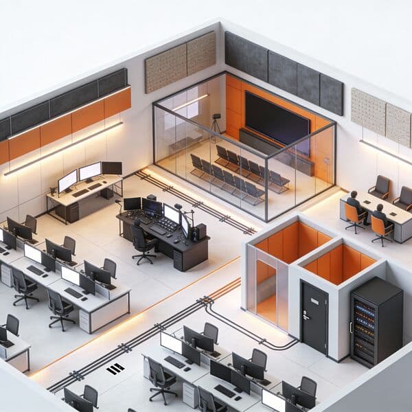 VFX studio floor planning