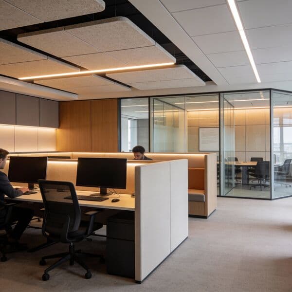 Comfort-driven office zones