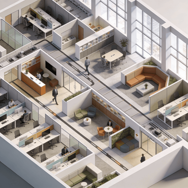 Smart office space planning